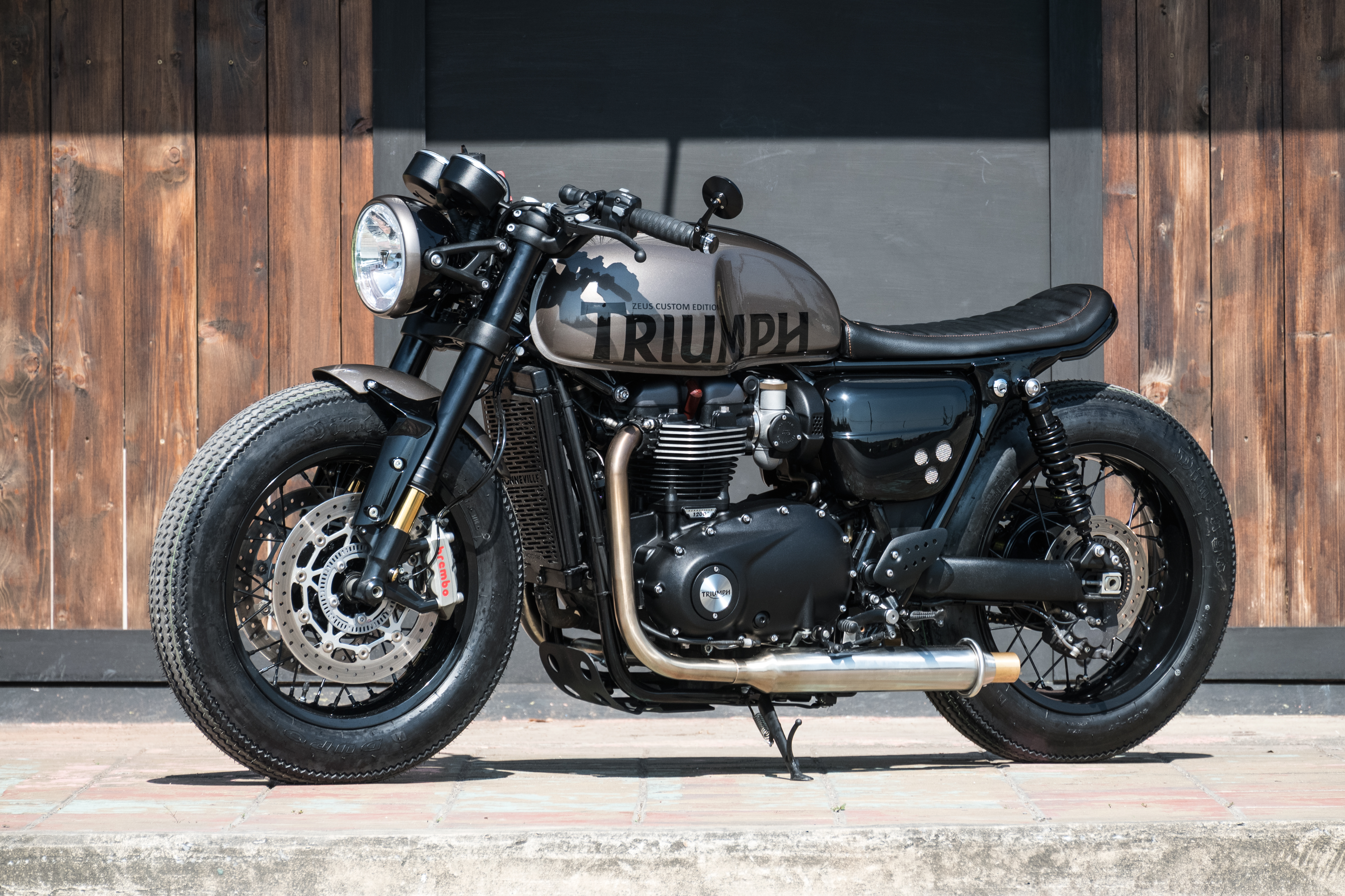 triumph thruxton custom